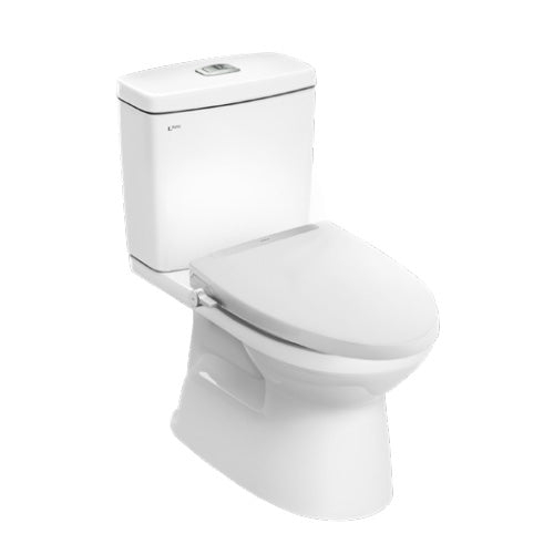 Bàn cầu hai khối + nắp rửa cơ Inax AC-504A+CW-S32VN-1